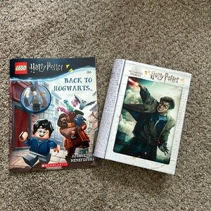 Harry Potter puzzle and Lego activity minifigure